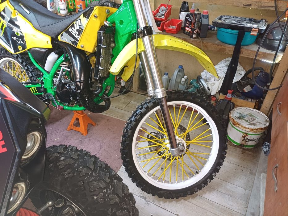 Cross suzuki rm125 motor kayo honda