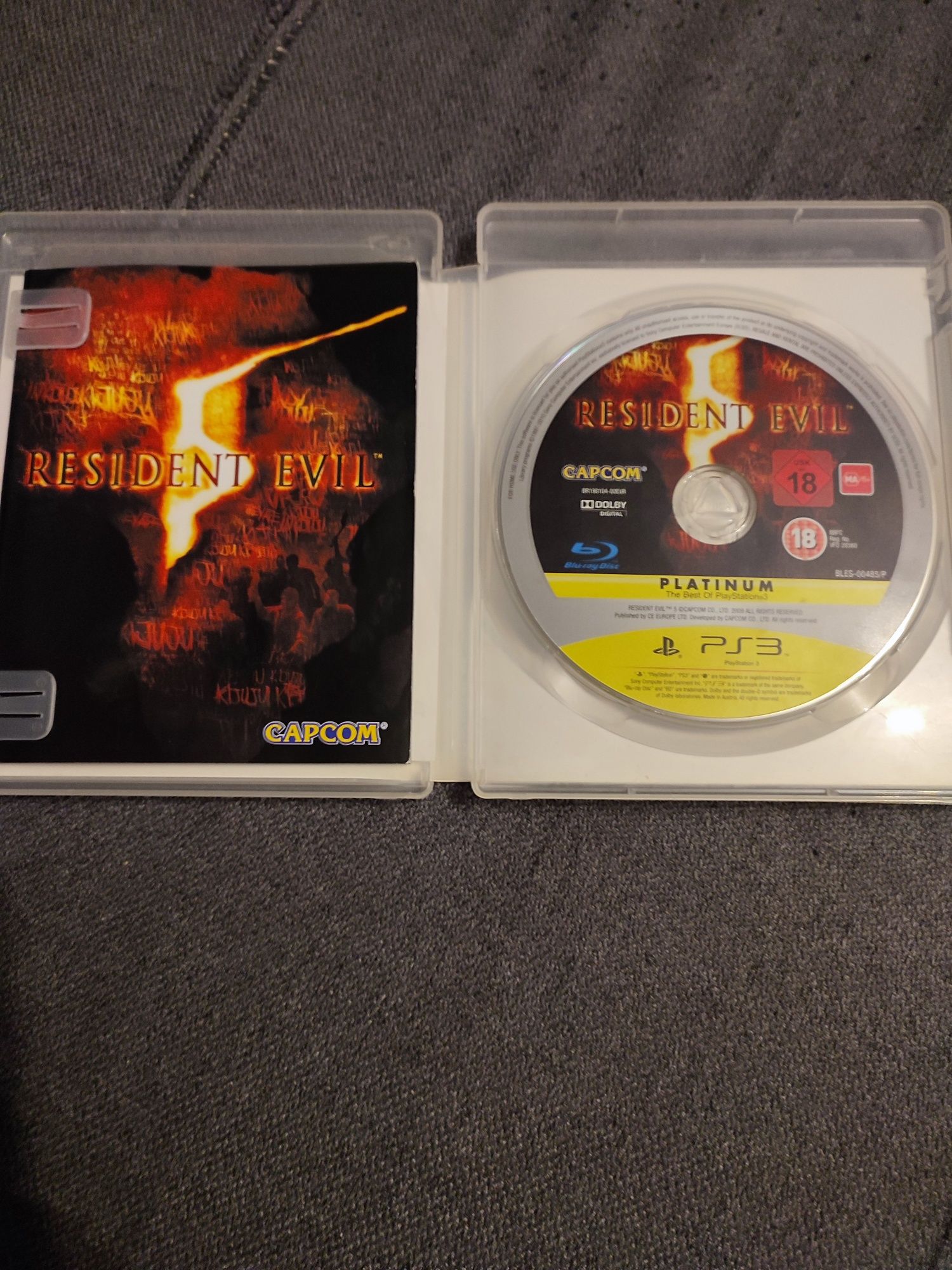 Gra PlayStation PS3 Resident Evil 5 horror