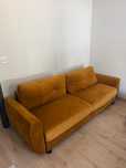 Sofa w bardzo dobrym stanie Black Red White 3 osobowa