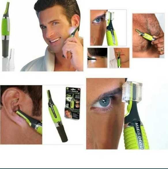 Тример для носа, ушей, висков и бороды Micro Touch Max