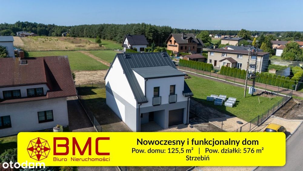 Nowoczesny dom jednorodzinny w Strzebiniu