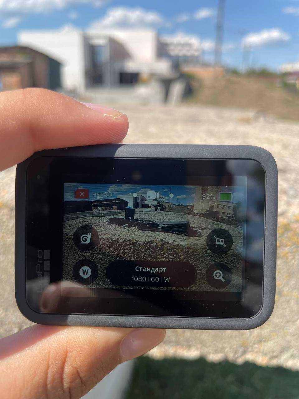 Екшн камера GoPro HERO 9 Black у відмінному стані, з комплектом