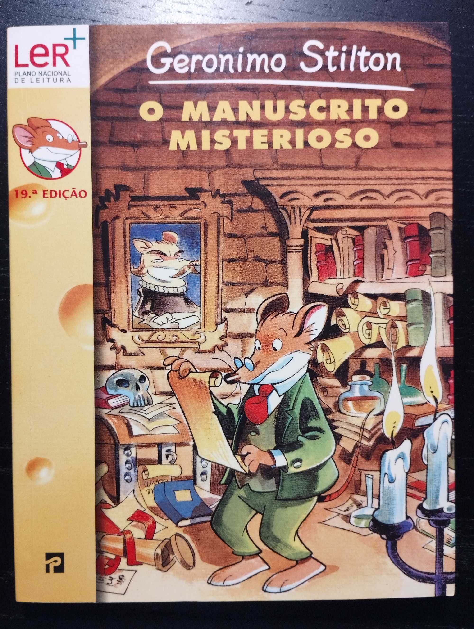 Livro Geronimo Stilton - O Manuscrito Misterioso