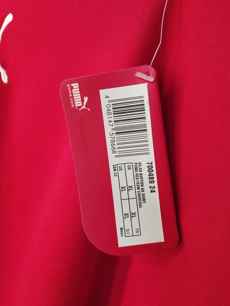 Bluza bramkarska z ochraniaczami na łokcie Puma, rozmiar XL, nowa z me