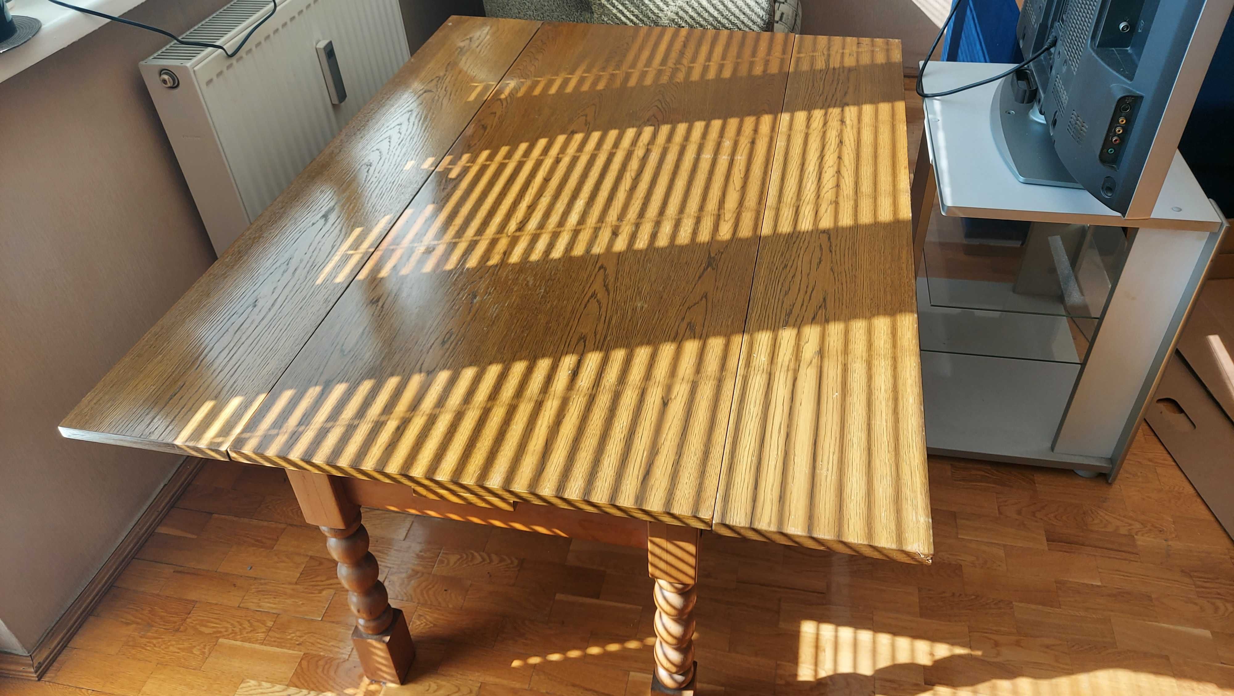Stół drewniany - ława - rozkładany