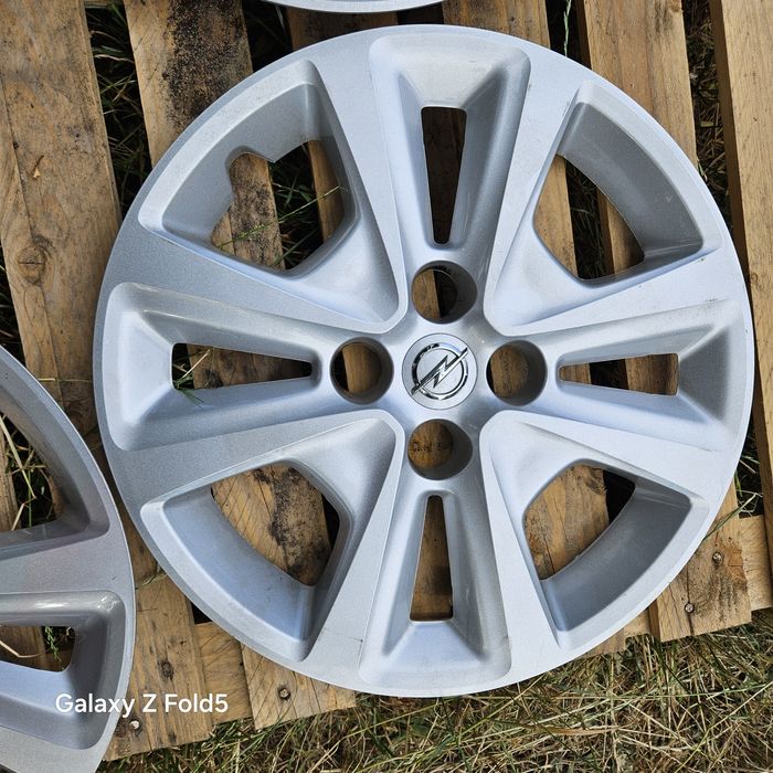 Kołpaki strukturalne 15 Opel Corsa Adam 4x100