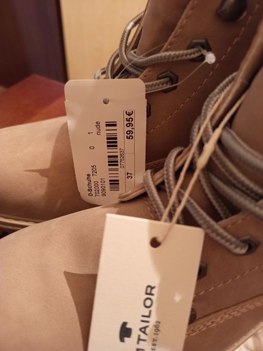 Чоботи зимові жіночі Tom Tailor  орігінал