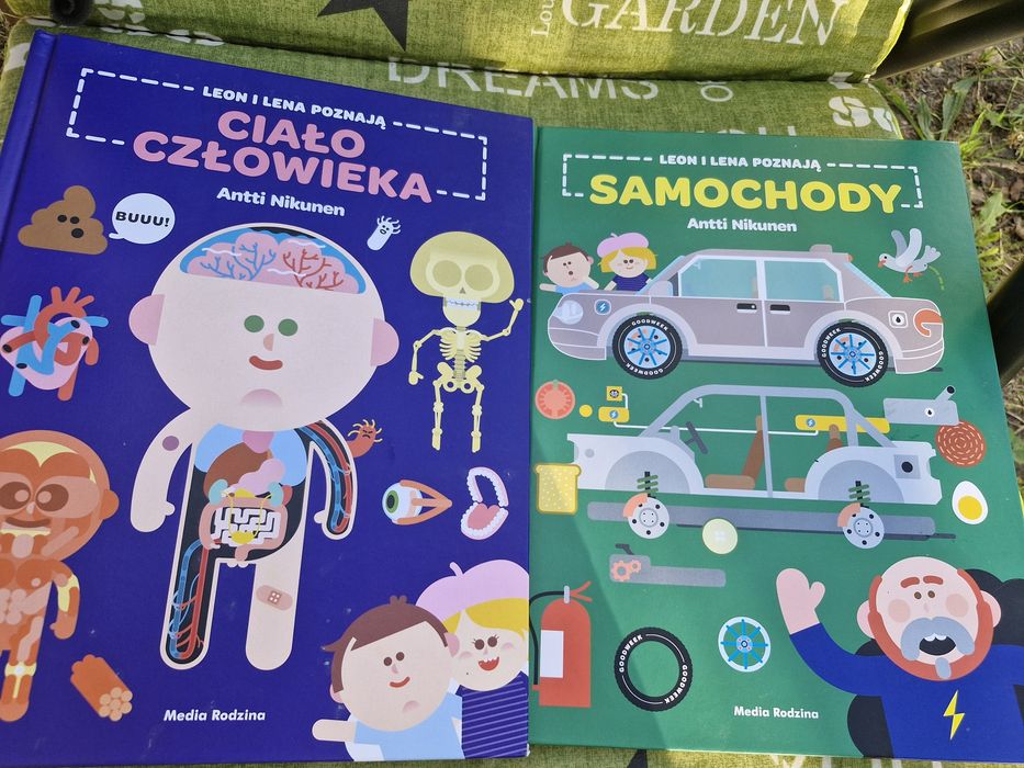 Leon i Leonia poznają  Ciało człowieka i samochody Antti Nikunen