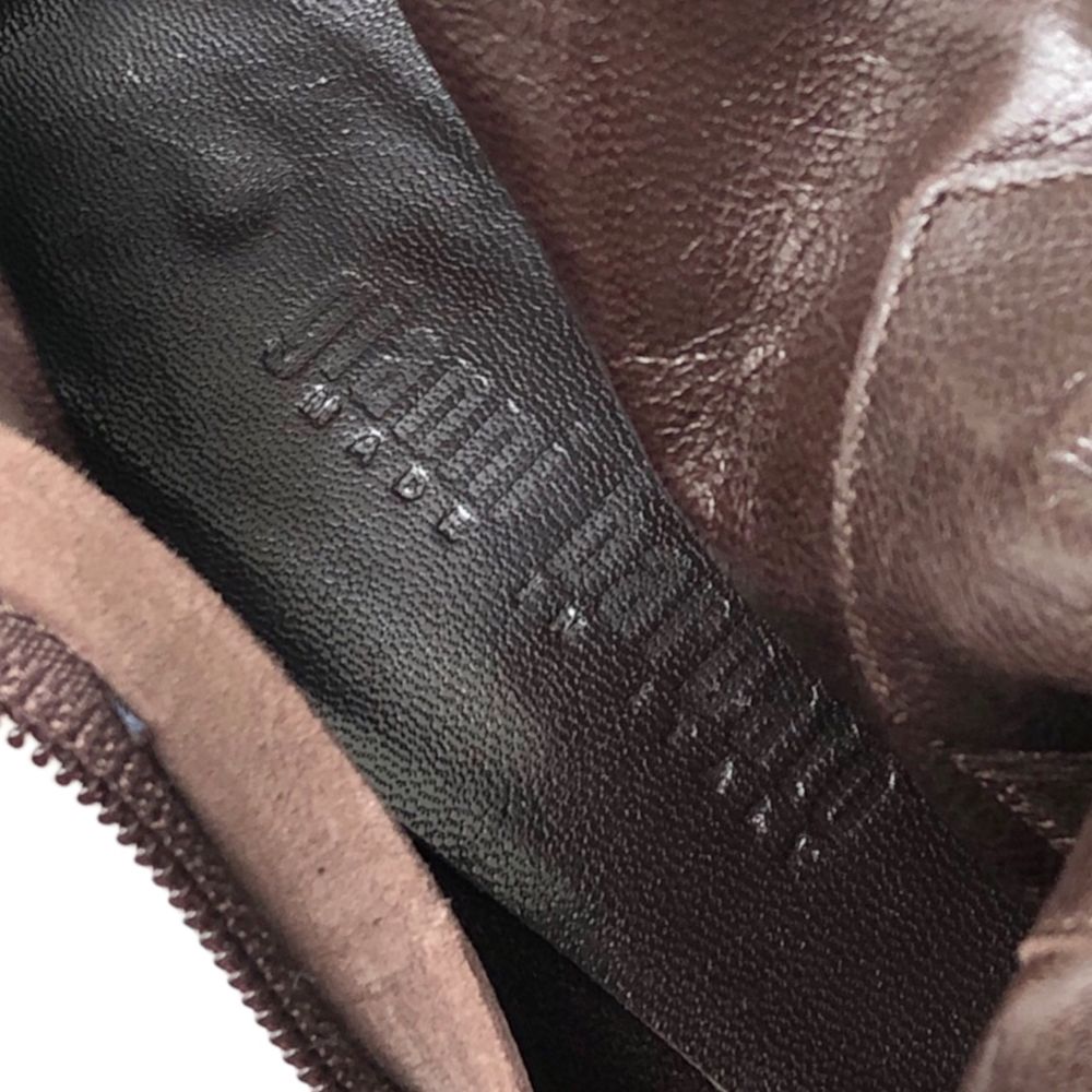 замшеві ковбойські черевики на каблуку Gianni Barbato Suede Boots