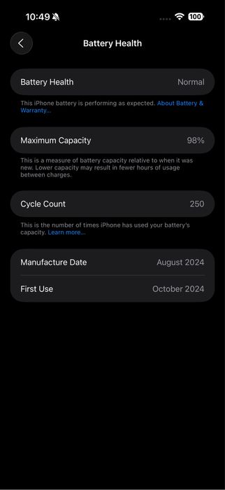 Apple Iphone 16 Pro Max 256 gb