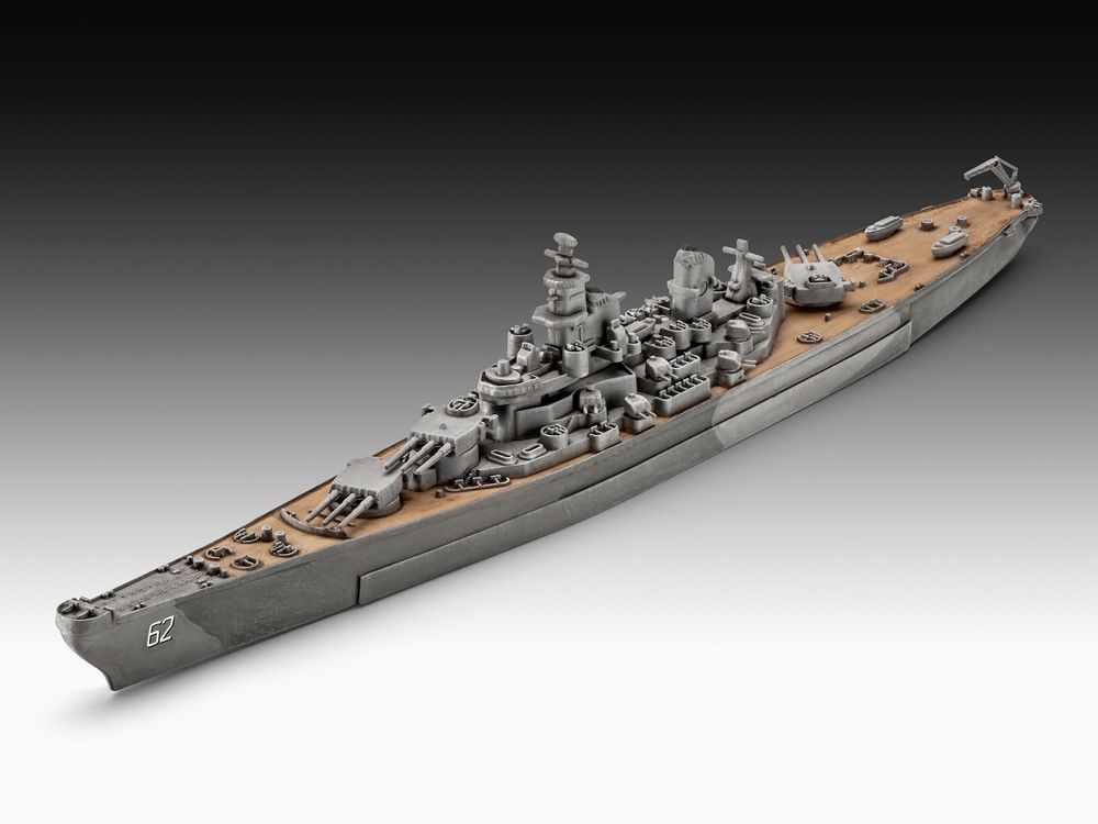 Model do sklejania STATEK 1/1200 USS NEW JERSEY Revell 05183