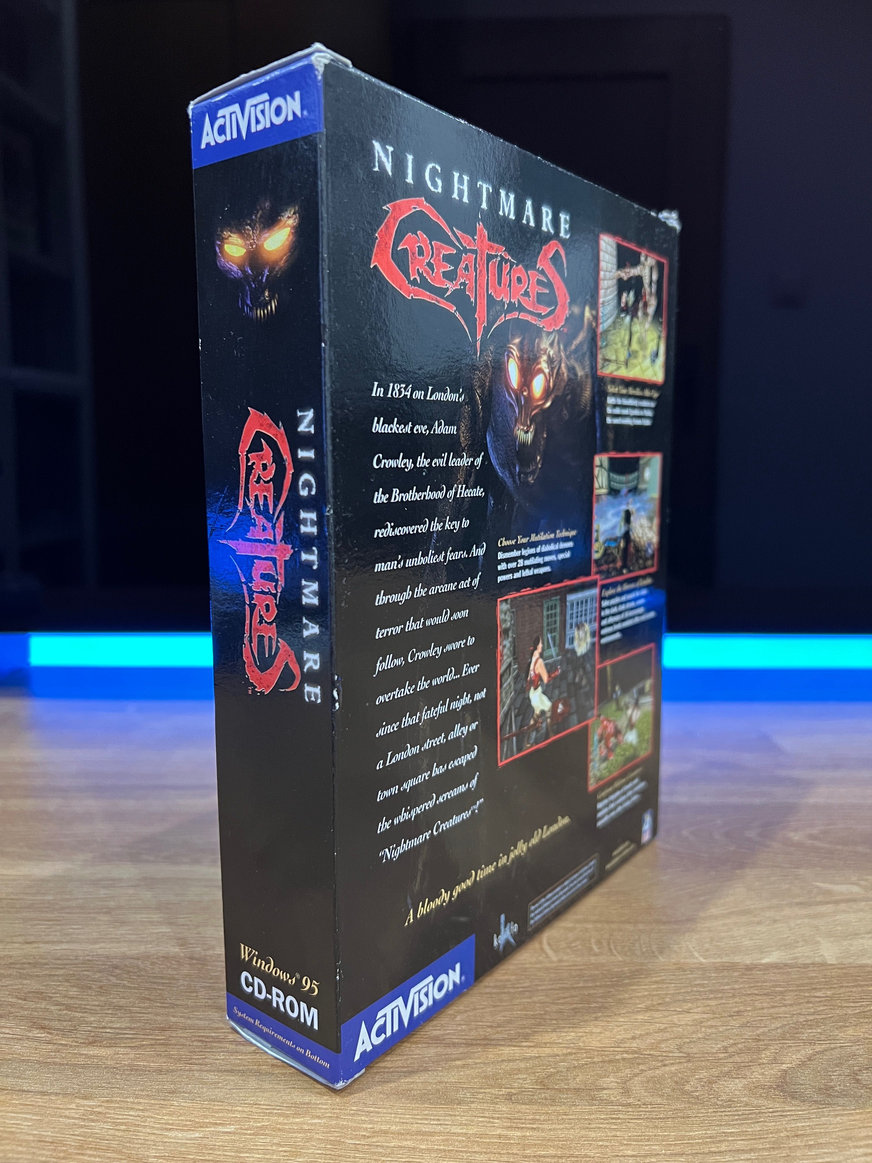 Nightmare Creatures (PC EN 1997) Big Box kompletne premierowe wydanie