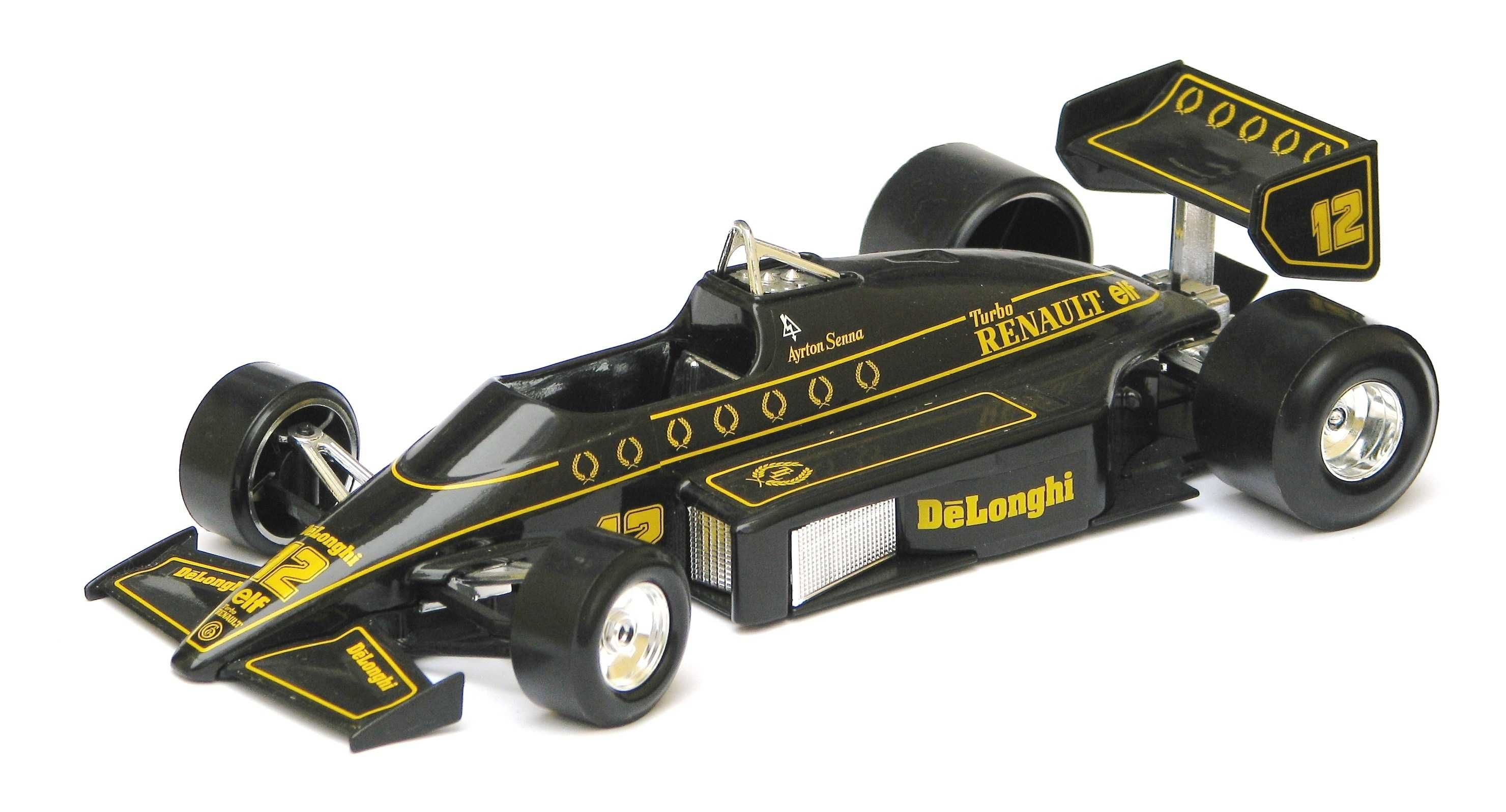 Lotus 97 T Ayrton Senna Fórmule 1 1985 Bburago 1/24