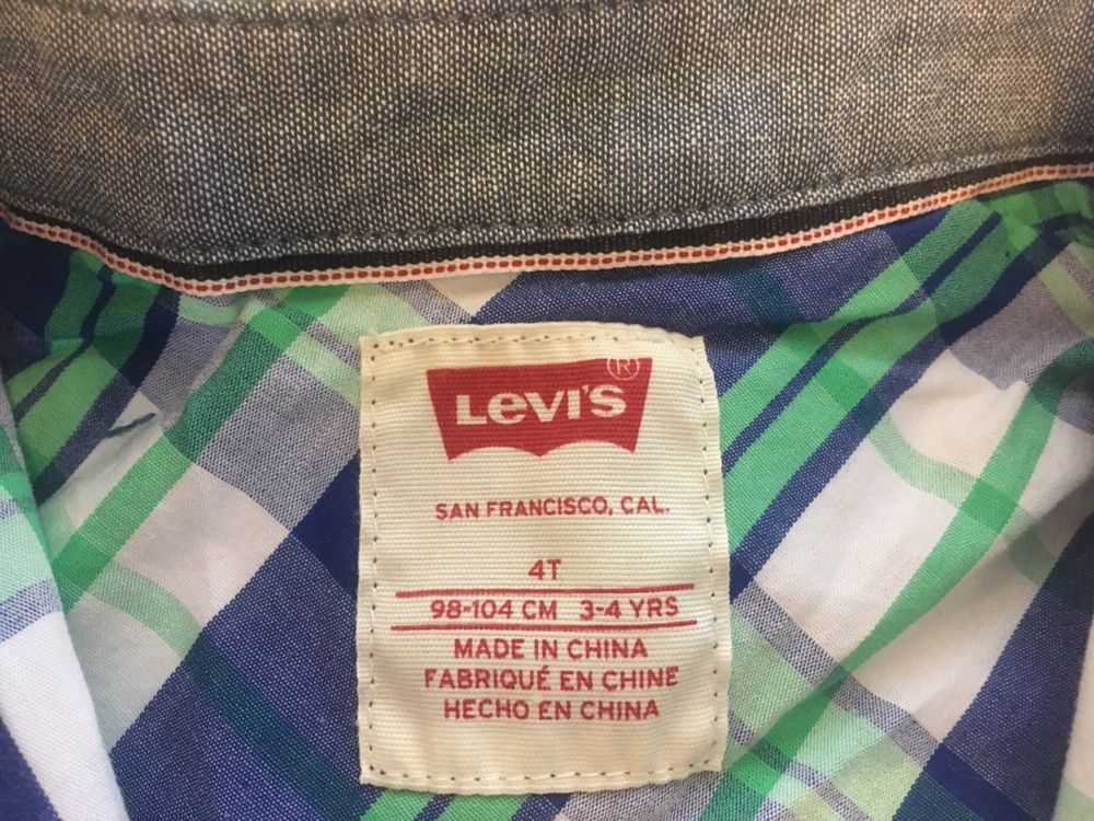 Levi’s Kids, на 4 годика, 100% котон, 100% оригинал, новая