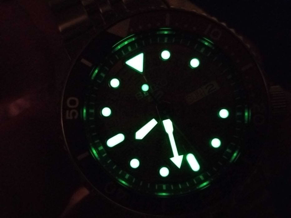 б.в. Made in Japan Seiko 5 SRPJ47 механіка 4R36 100м наручний годинник