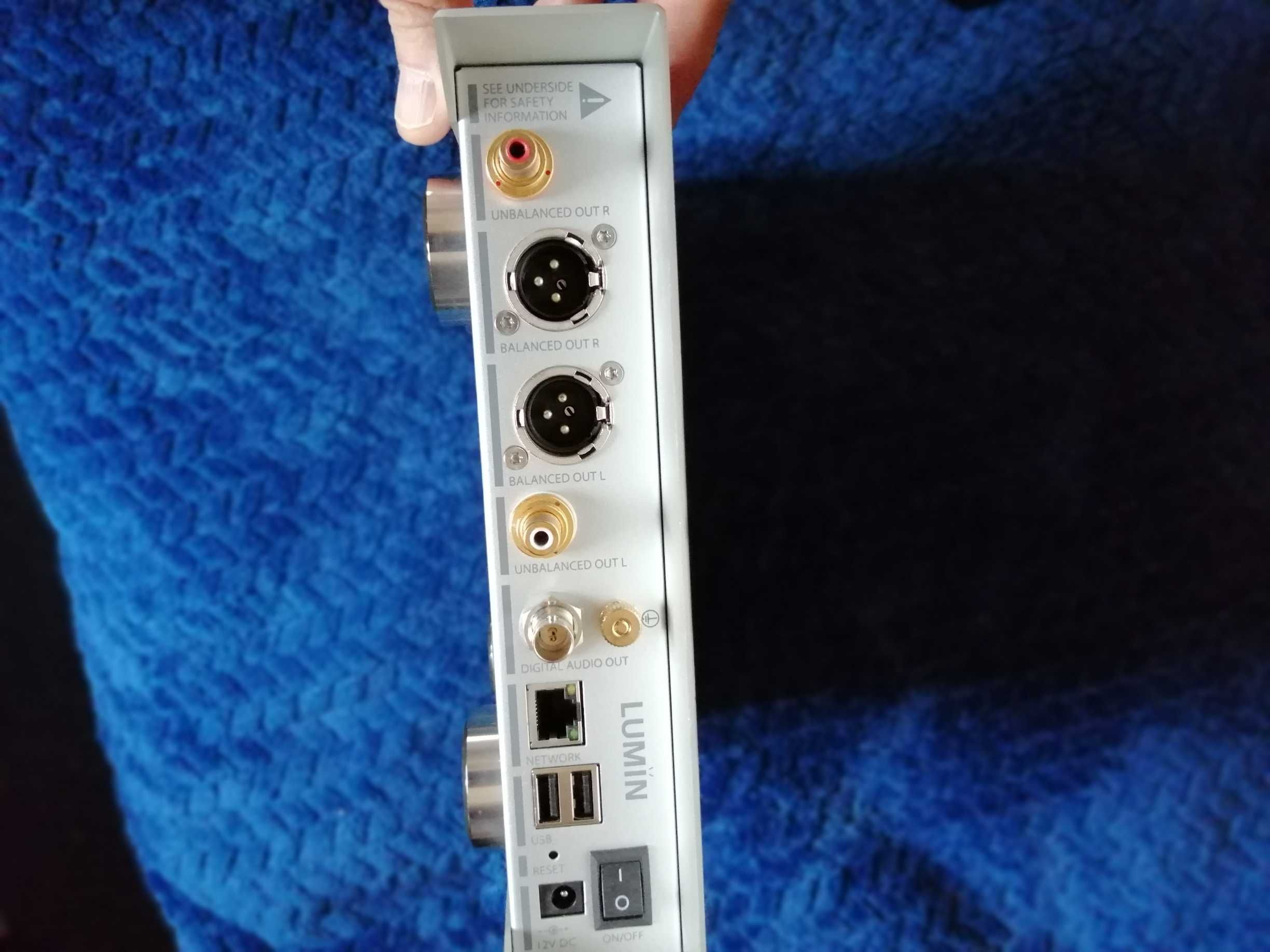 Lumin D1 streamer + Sbooster MK II