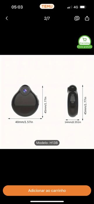 Mini CAMERA Inteligente