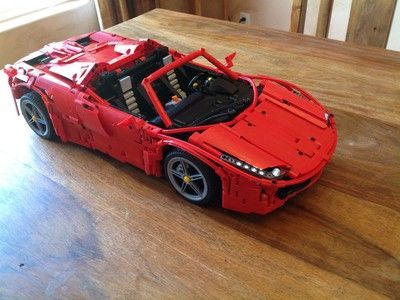 lego technic Moc Ferrari 458 Spider unikat nieosiagalny jedyny