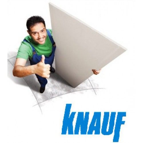 ДЕШЕВЛЕ НЕ БЫВАЕТ Гипсокартон КНАУФ Knauf ГКЛ  стеновой влагостойкий