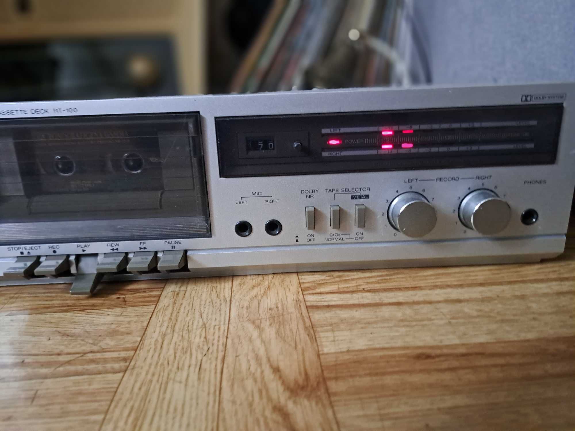 Magnetofon kasetowy Sharp deck -RT-100