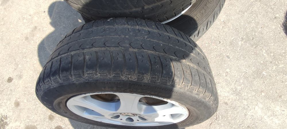 Диски skoda fabia в сборе с резиной 14 5 100 оригинальные