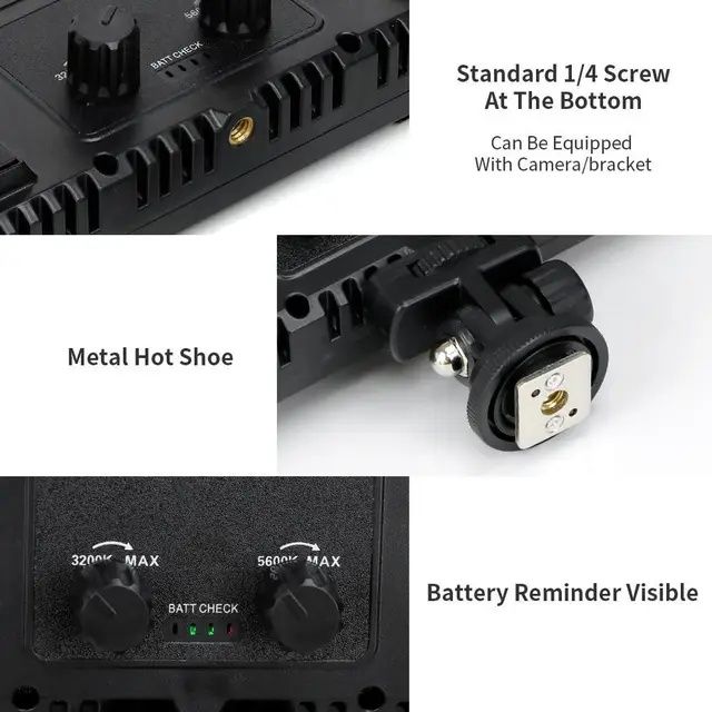 Комплект лампа відеосвітло LED Pro 600 RGB акб 4400 2шт.ЗП,сумка