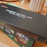 ROZGAŁĘŹNIK HDMI BOWI Professional 1-8 (MRS) wyjść v1.4b UHD 3840x2160