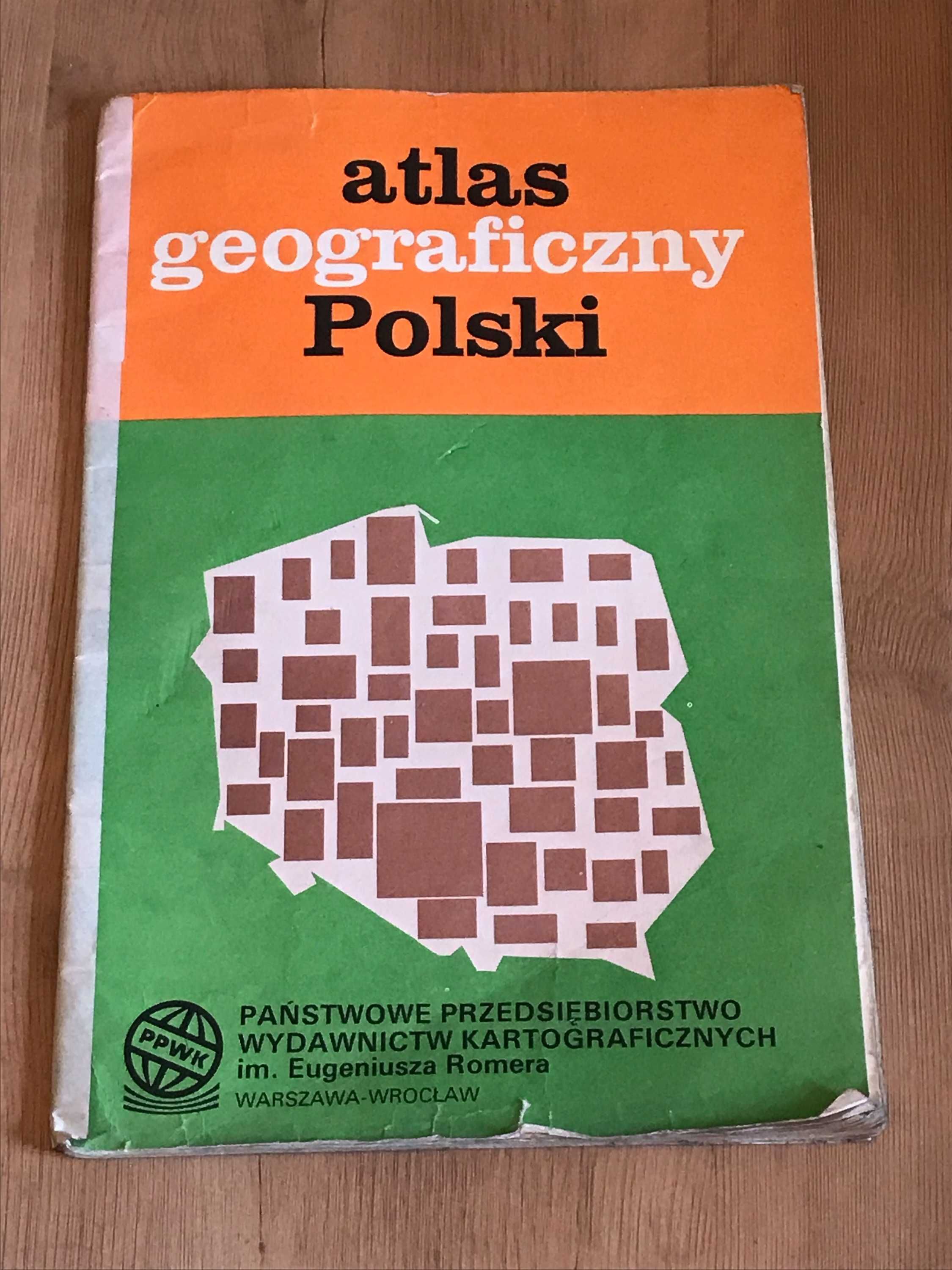 Atlas geograficzny Polski 1989 rok