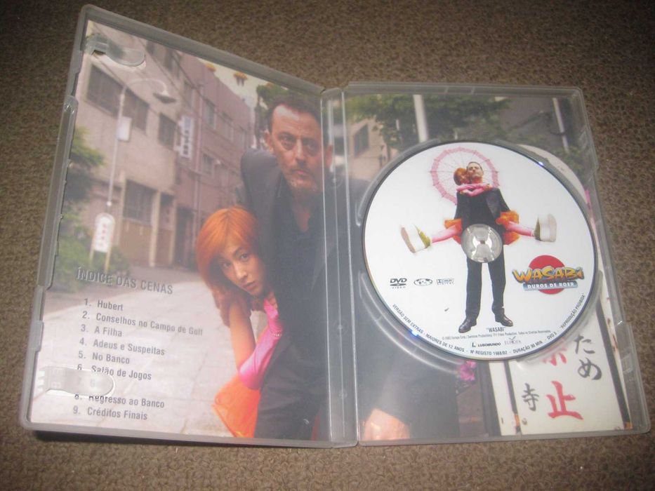 DVD "Wasabi - Duros de Roer" com Jean Reno