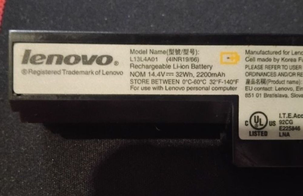 Аккумулятор батарея для ноутбука лениво lenovo b 50 30