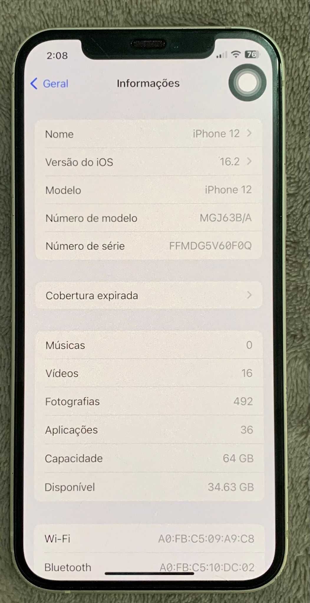 Apple Iphone 64GB,Desbloqueado