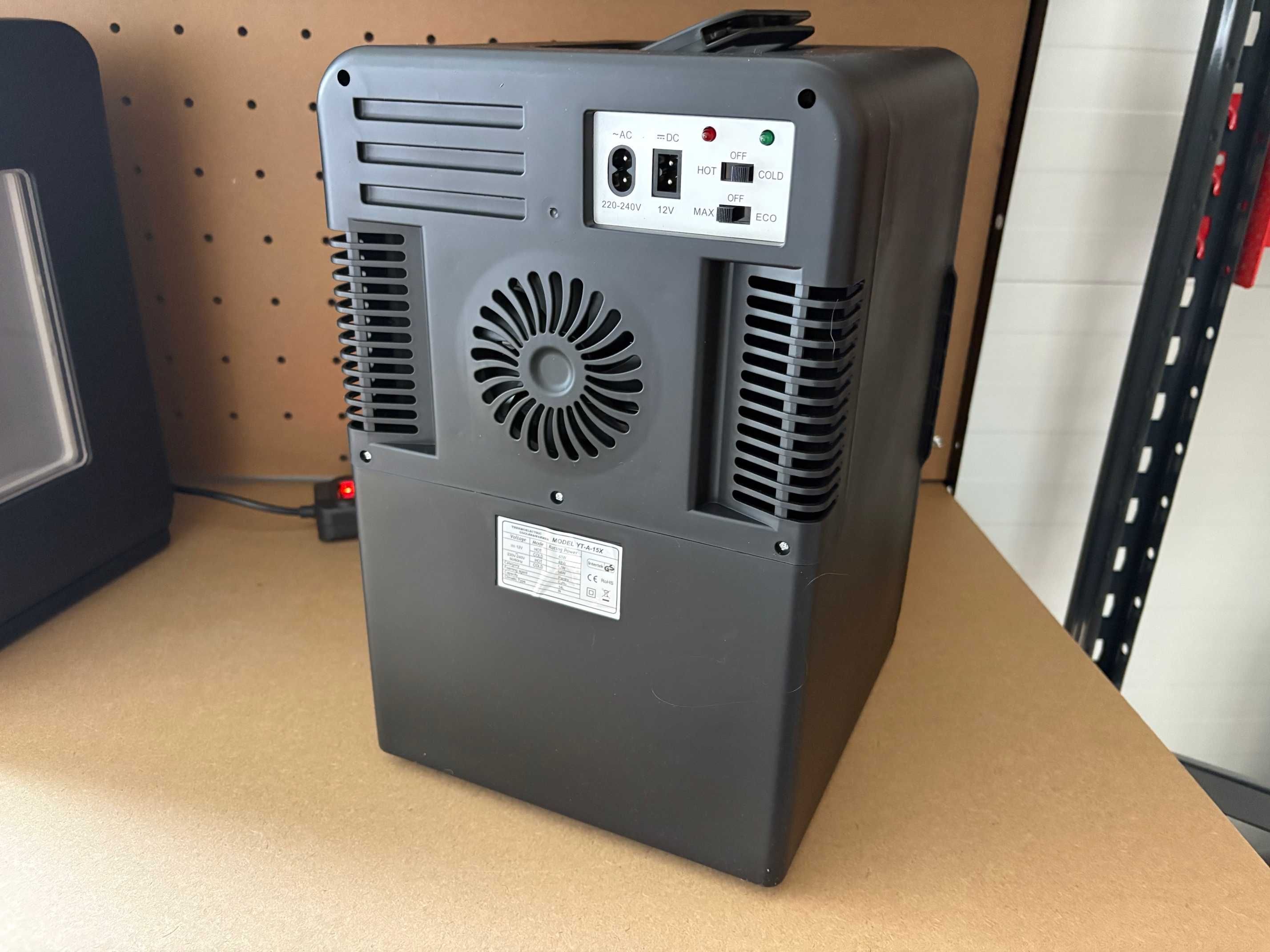 Vasip Przenośna mini lodówka 15L chłodzenie grzanie ECO AC 230V DC 12V