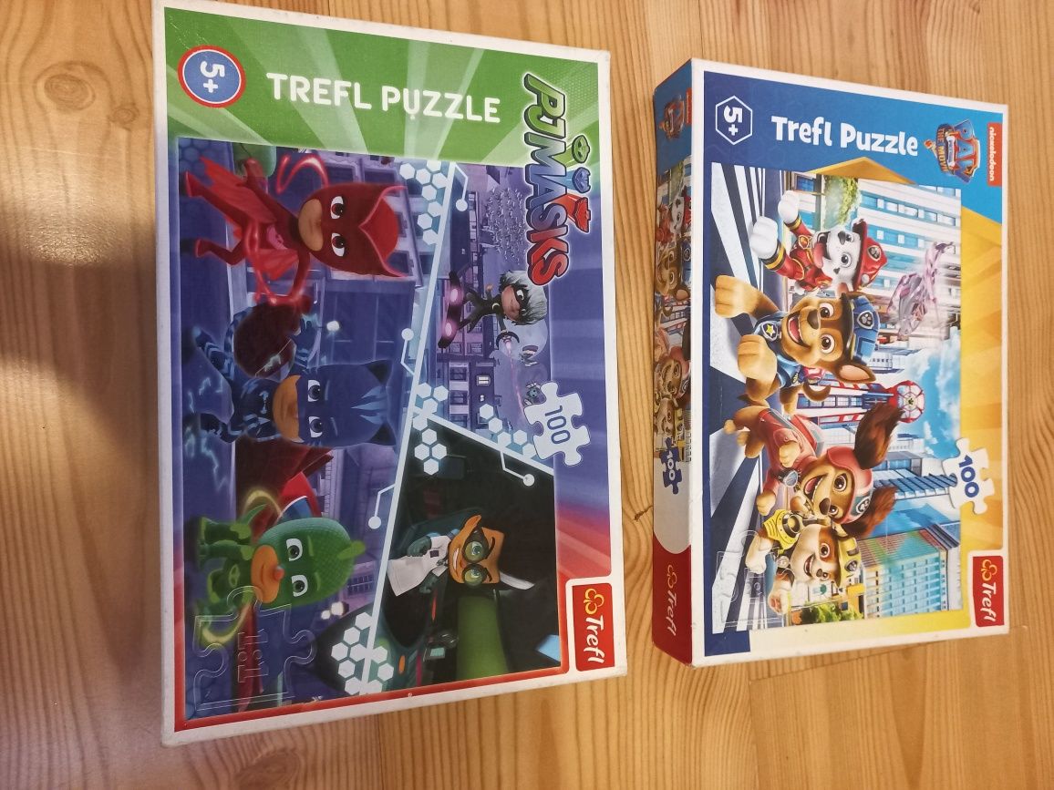 Zestaw puzzli dla dzieci 4 szt