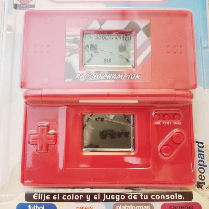 Consola GameGo com duplo ecrãn 4 modelos/jogos diferentes