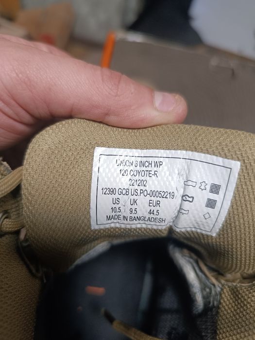 Берці 5.11 Tactical UNION GINCH WP / Берци 5.11 / тактичне взуття