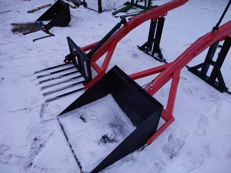 Podnośnik na tył ciągnika ramie hydraulika widły ładowacz tuz