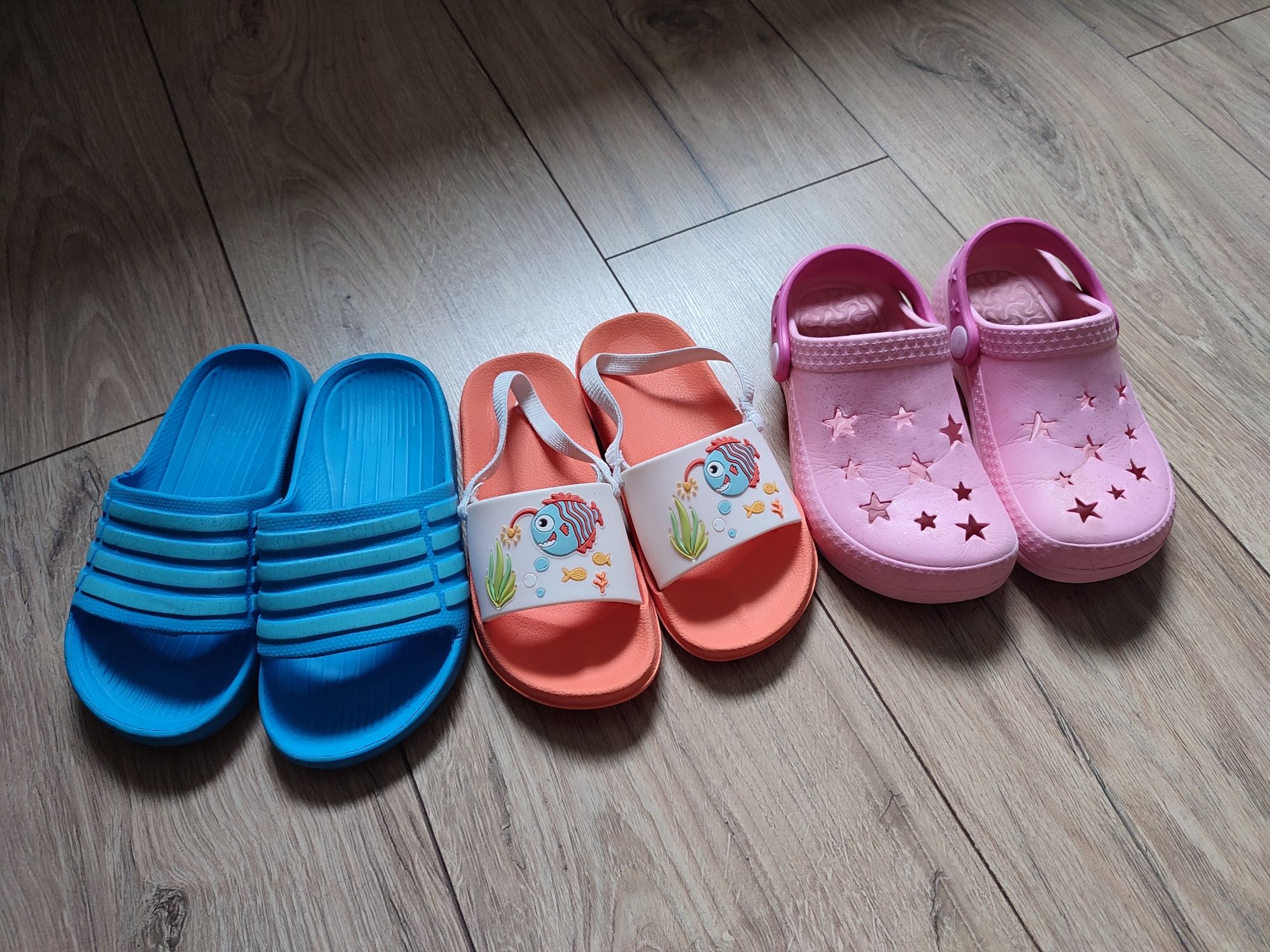 Zestaw klapki crocsy dziecięce 28-30
