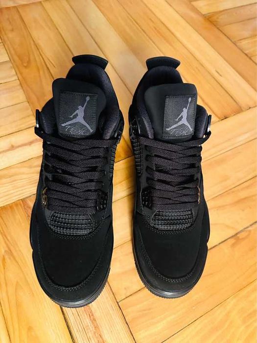 Buty meskie Mokasyny Jordan 4 Retro Black Cat R.45