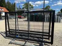 Brama skrzydłowa dwuskrzydłowa 5x1,4m ocynk i RAL panel 2D #transport