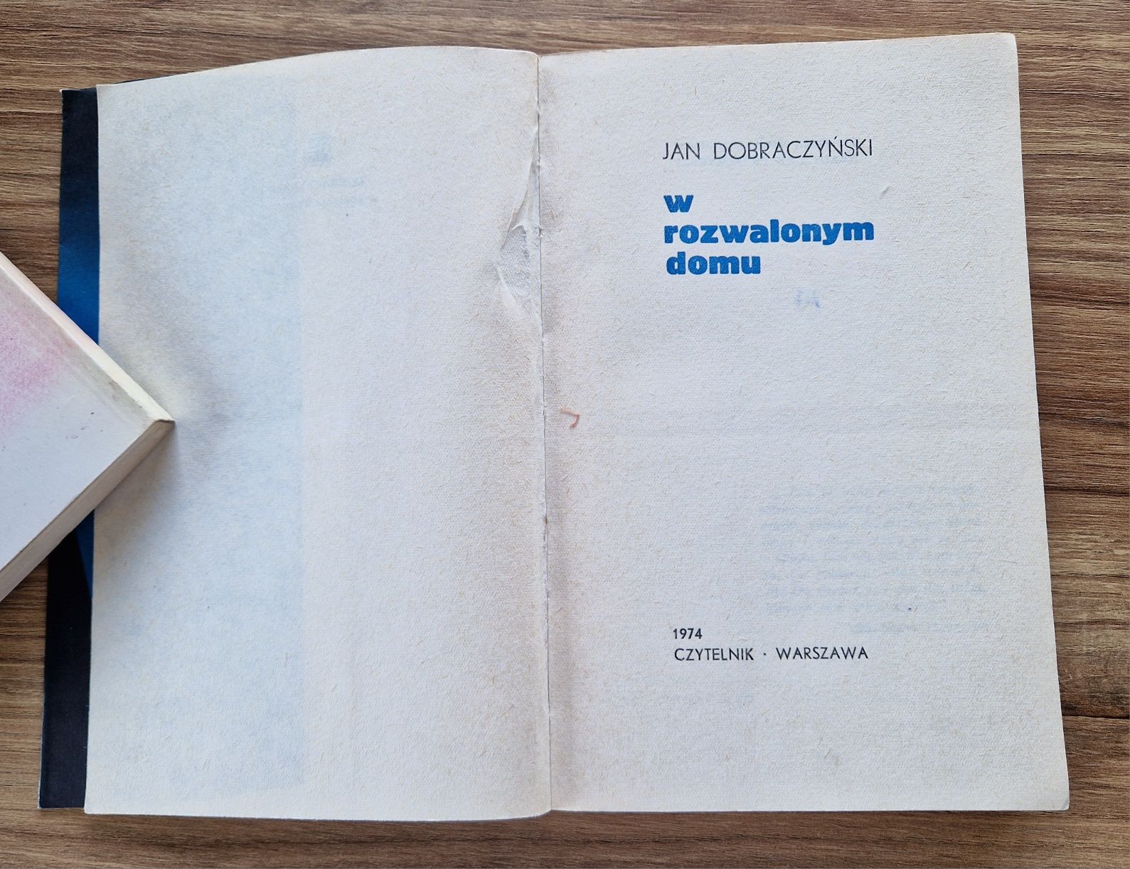W rozwalonym domu - Jan Dobraczyński