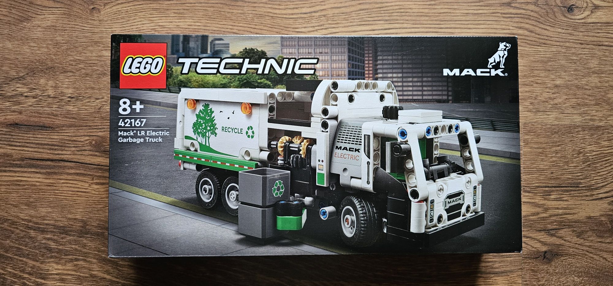 lego 42167 śmieciarka