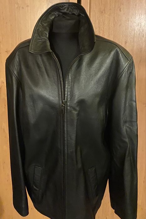 Kurtka skórzana męska XL