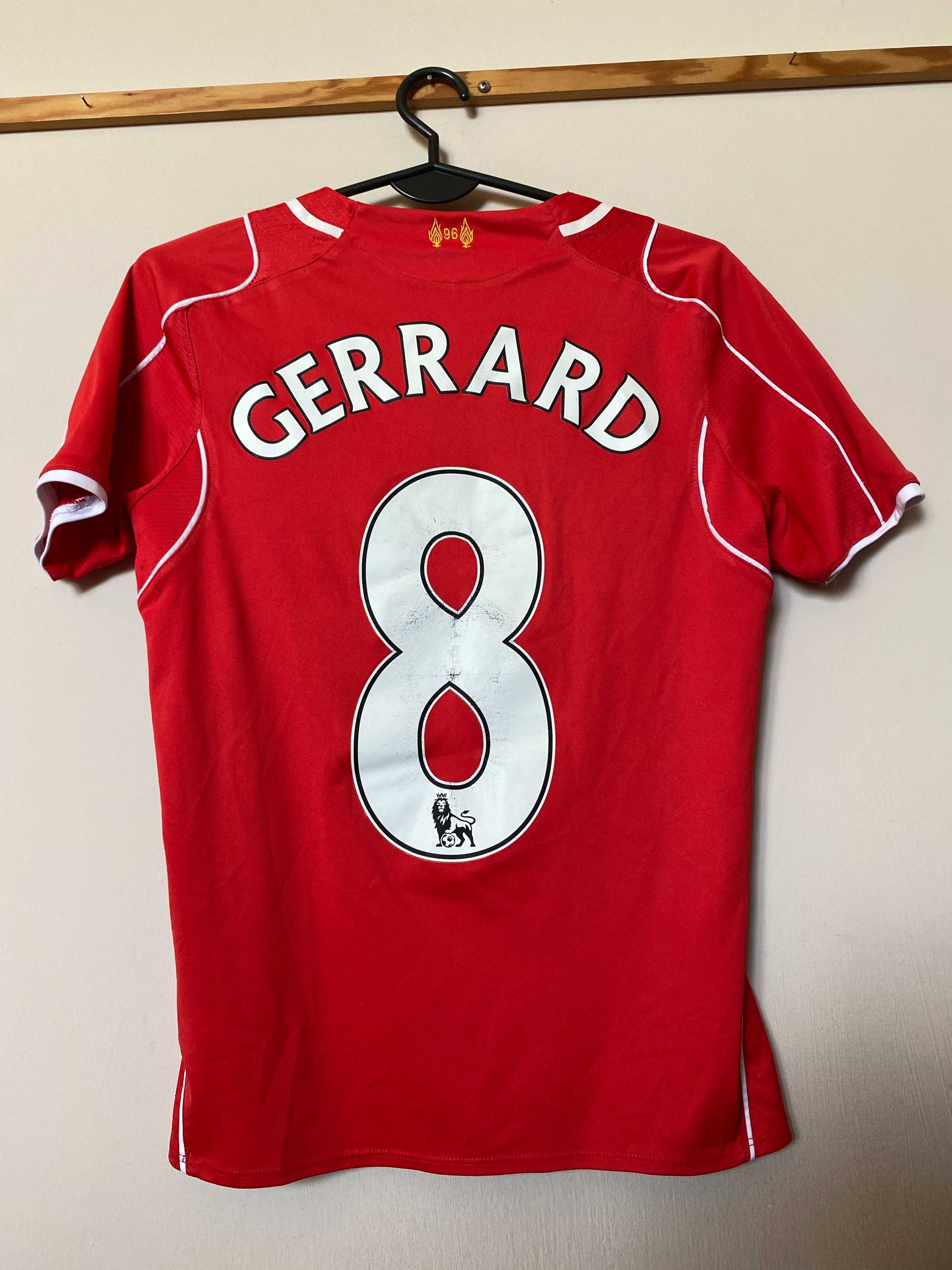 LIVERPOOL F.C. nr 8 GERRARD 2014- 2015 - Warrior dziecięca - UNIKAT