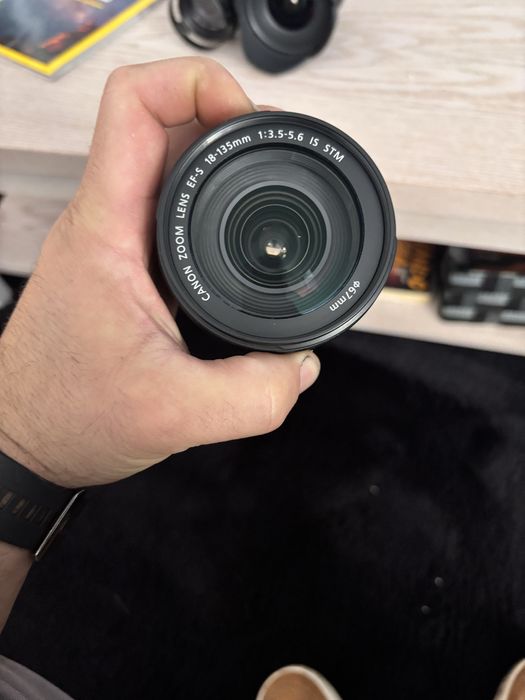 Lente canon 18-135mm