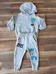 Dres psi patrol spodnie i bluza roz 92