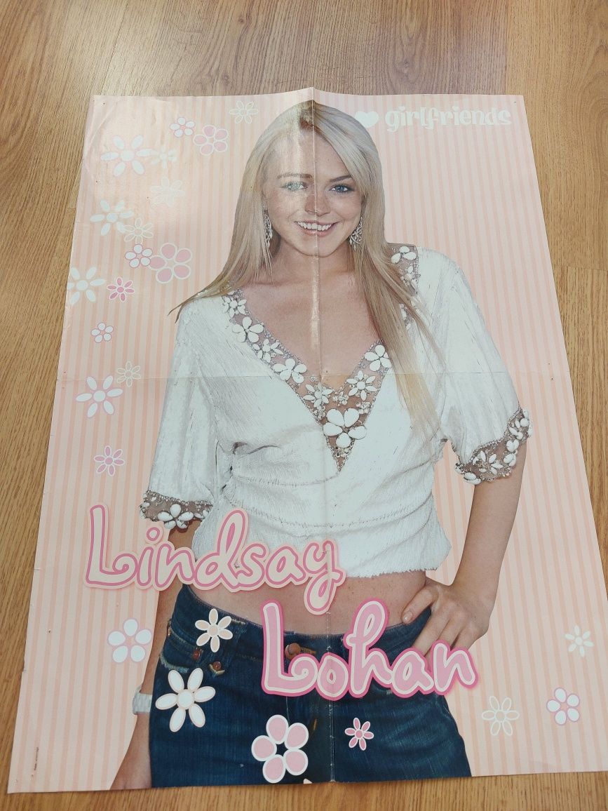 Materiały prasowe wycinki plakaty zdjęcia Lindsay Lohan