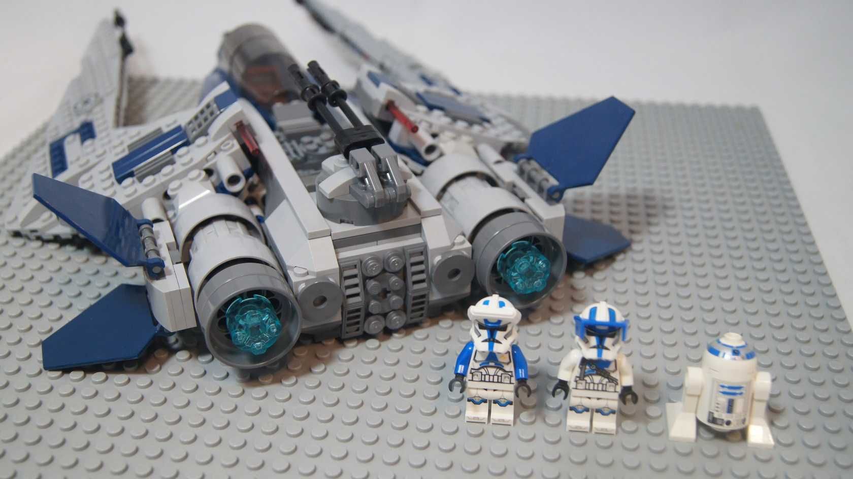 Lego Star Wars 501 clone Scout Fighter custom 75051