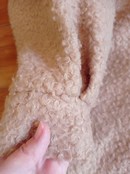 Пальто трендовый барашек Koton, Турция. С-М