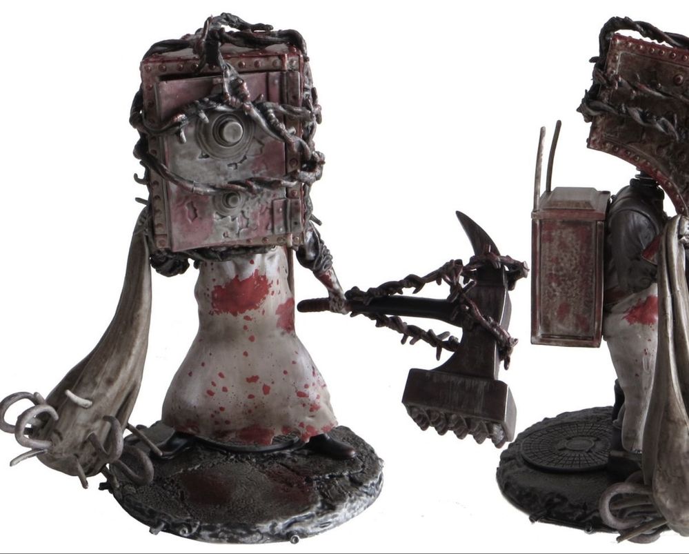 The Keeper z gry The Evil Within, figurka od Gaming Heads