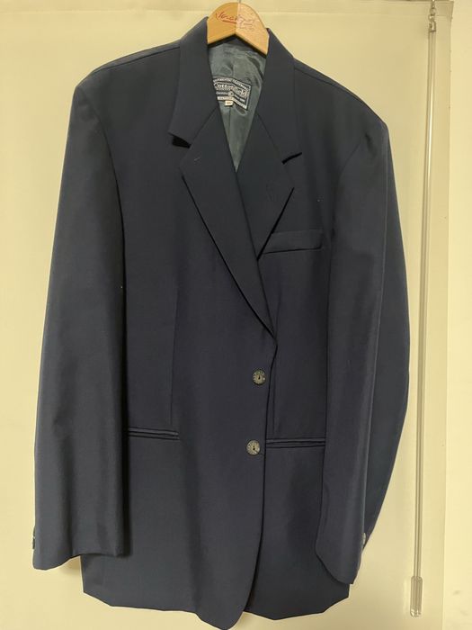 Marynarka cottonfield granatowa męska w rozmiarze XL